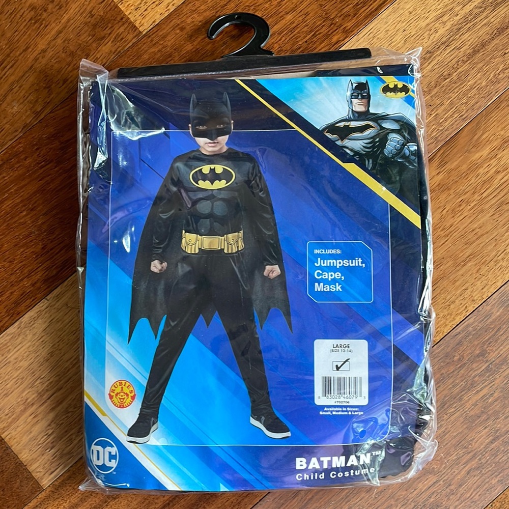 Batman child costume DC rubies Large
